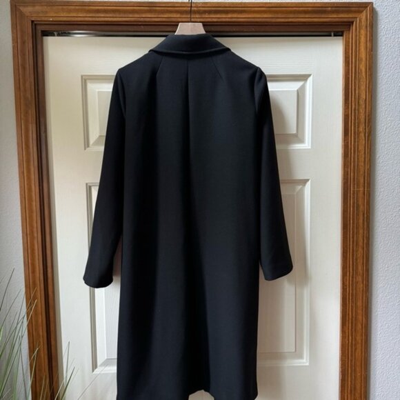 H&M Straight Cut Oversized Long Coat Women’s size Small - Picture 4 of 13